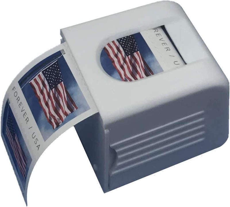 Stamp Holder Dispenser - Stamp Roll Holder - Postage Stamp Dispenser - Stamp Holder for Roll of Stamps - Roll Stamp Dispenser - Stamps Postage Forever Roll of 100 Holder (Stamps Not Included)